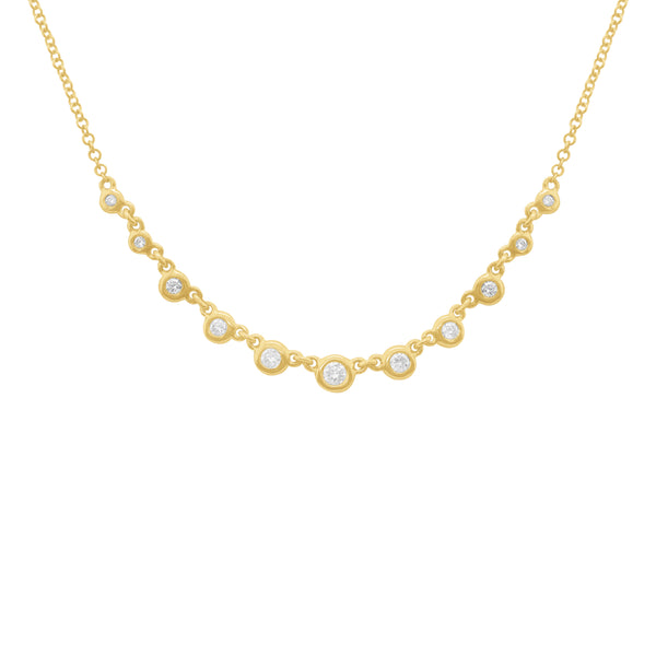 14K GOLD DIAMOND TAYLOR NECKLACE