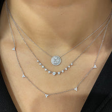 14K GOLD DIAMOND HEATHER NECKLACE