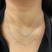 14K GOLD DIAMOND HEATHER NECKLACE