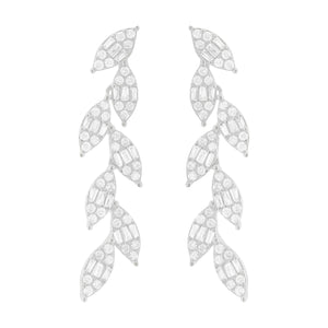 14K GOLD DIAMOND SHAINA EARRINGS