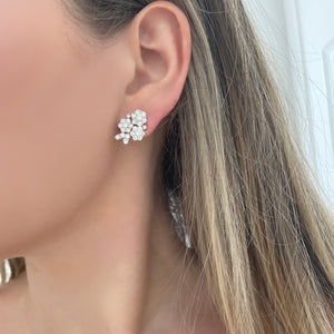 14K GOLD DIAMOND AMELIA EARRINGS