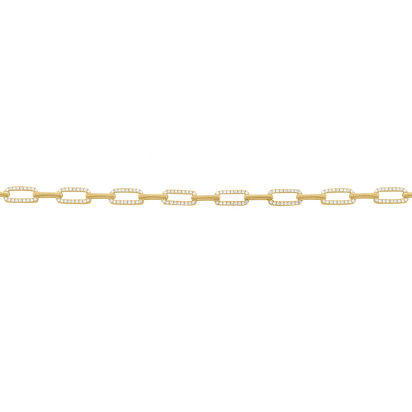 14K GOLD DIAMOND LEAH BRACELET