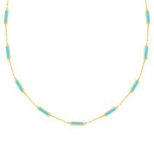 14K GOLD TURQUOISE ANNA NECKLACE