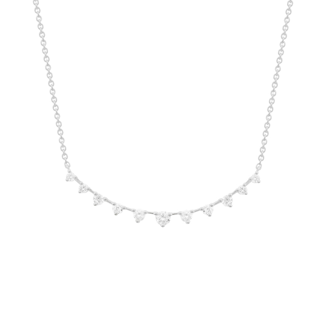 14K GOLD DIAMOND RAQUEL NECKLACE