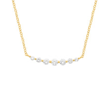 14K GOLD DIAMOND SAGE NECKLACE