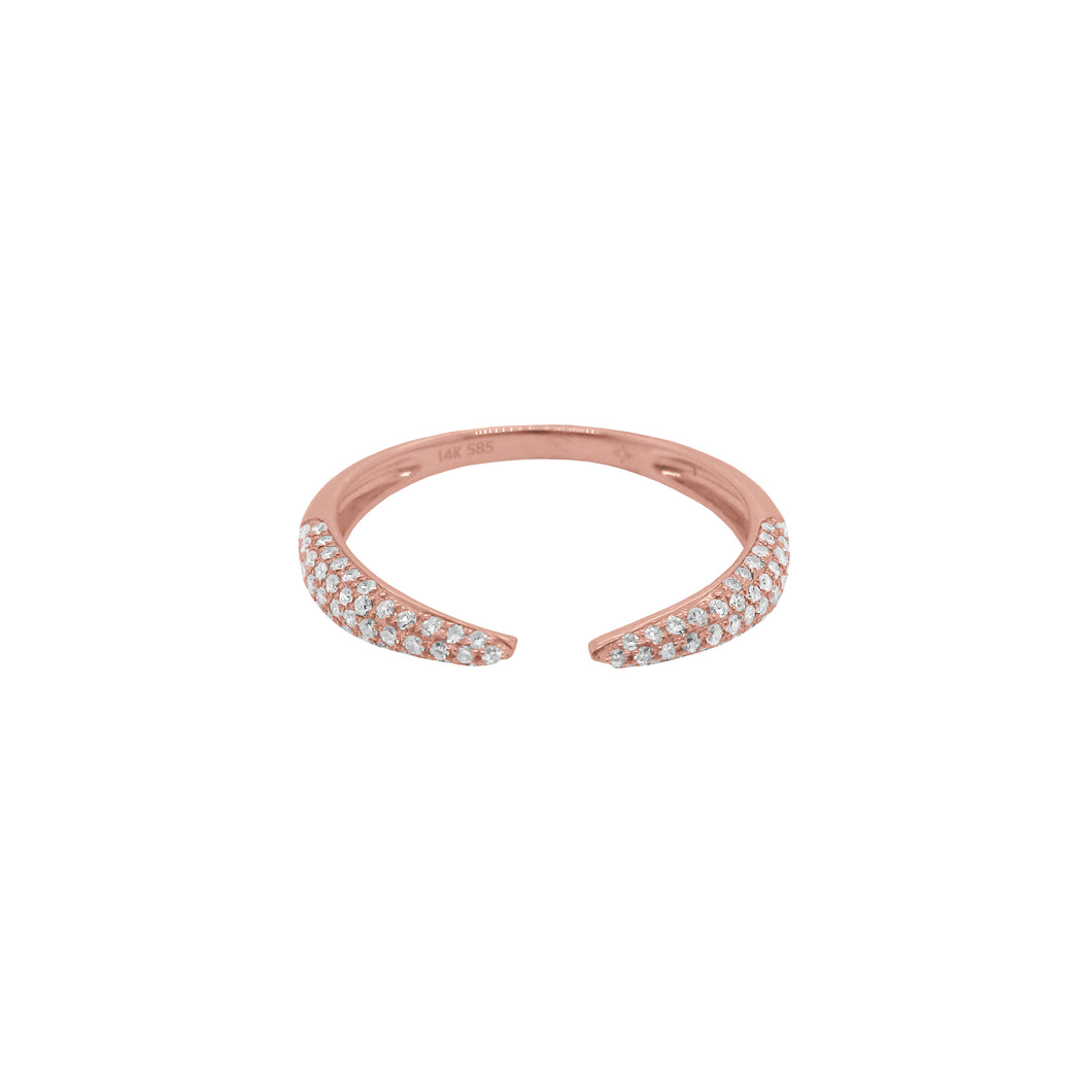 14K GOLD DIAMOND PAIGE RING