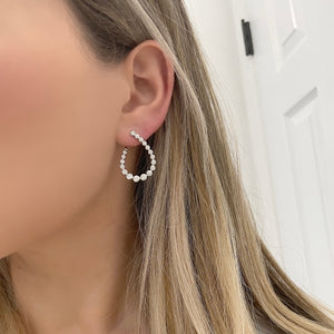 14K GOLD DIAMOND GILA EARRINGS