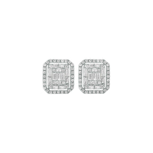 14K GOLD DIAMOND KAYLEE STUDS