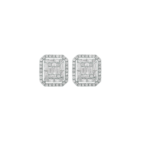 14K GOLD DIAMOND KAYLEE STUDS