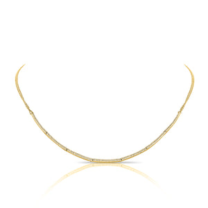 14K GOLD DIAMOND CARA CHOKER