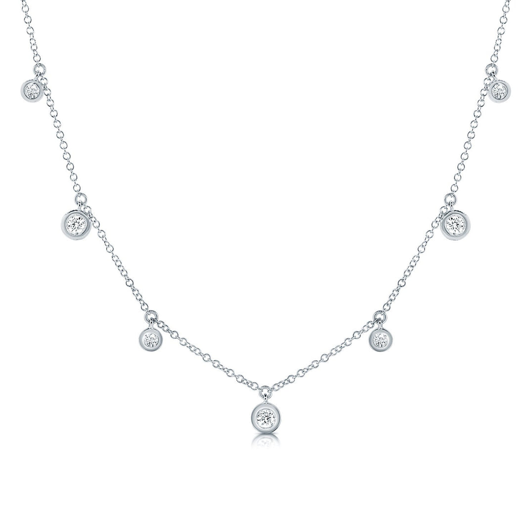 14K GOLD DIAMOND TALI NECKLACE
