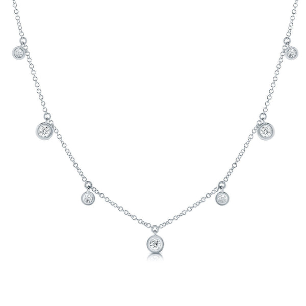 14K GOLD DIAMOND TALI NECKLACE