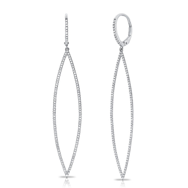 14K GOLD DIAMOND ALICE EARRINGS