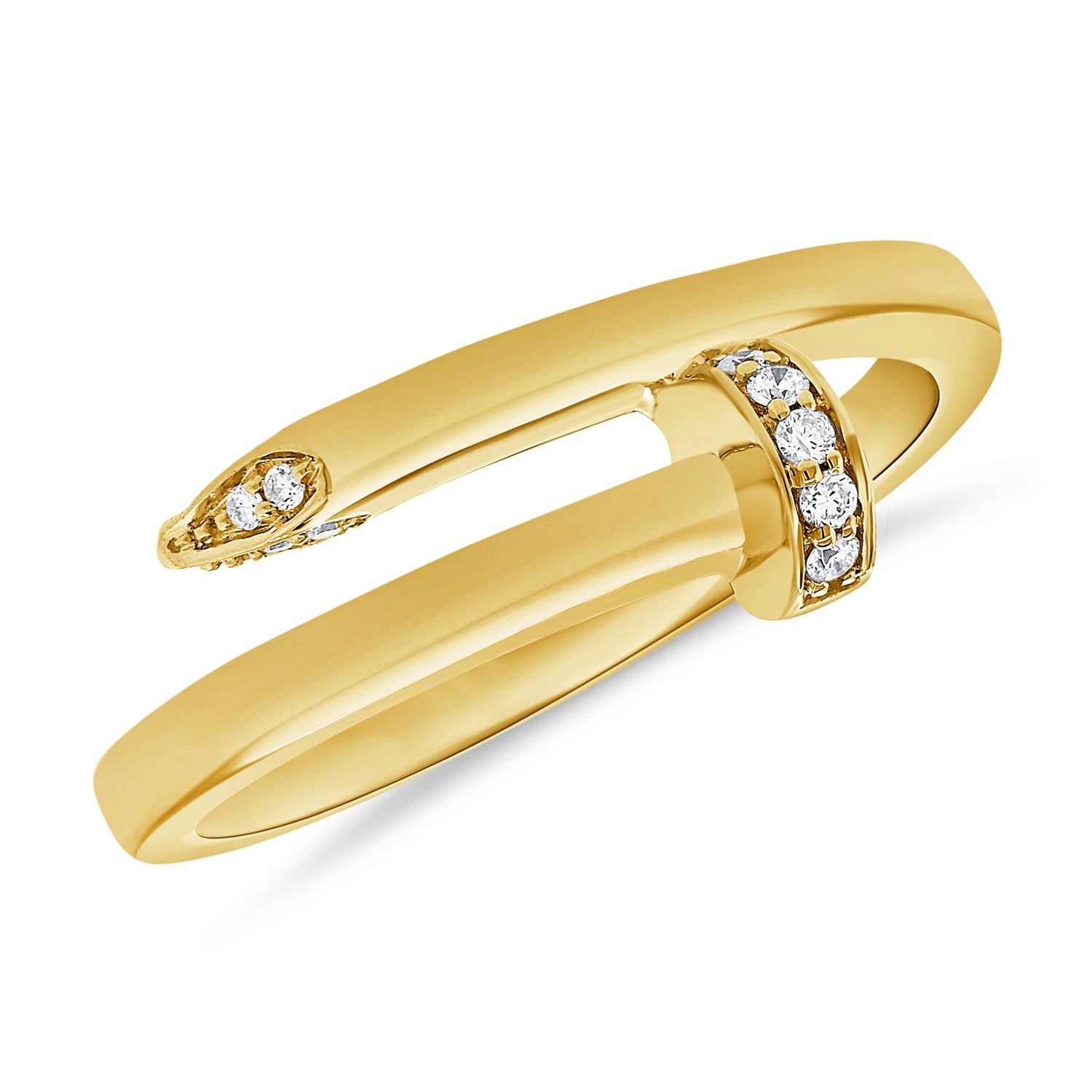 Cartier 18k Yellow Gold SM Juste un Clou Ring Size 50 B4225950 | Rich  Diamonds