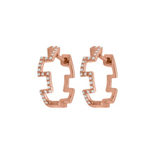 14K GOLD DIAMOND ANNA HUGGIES
