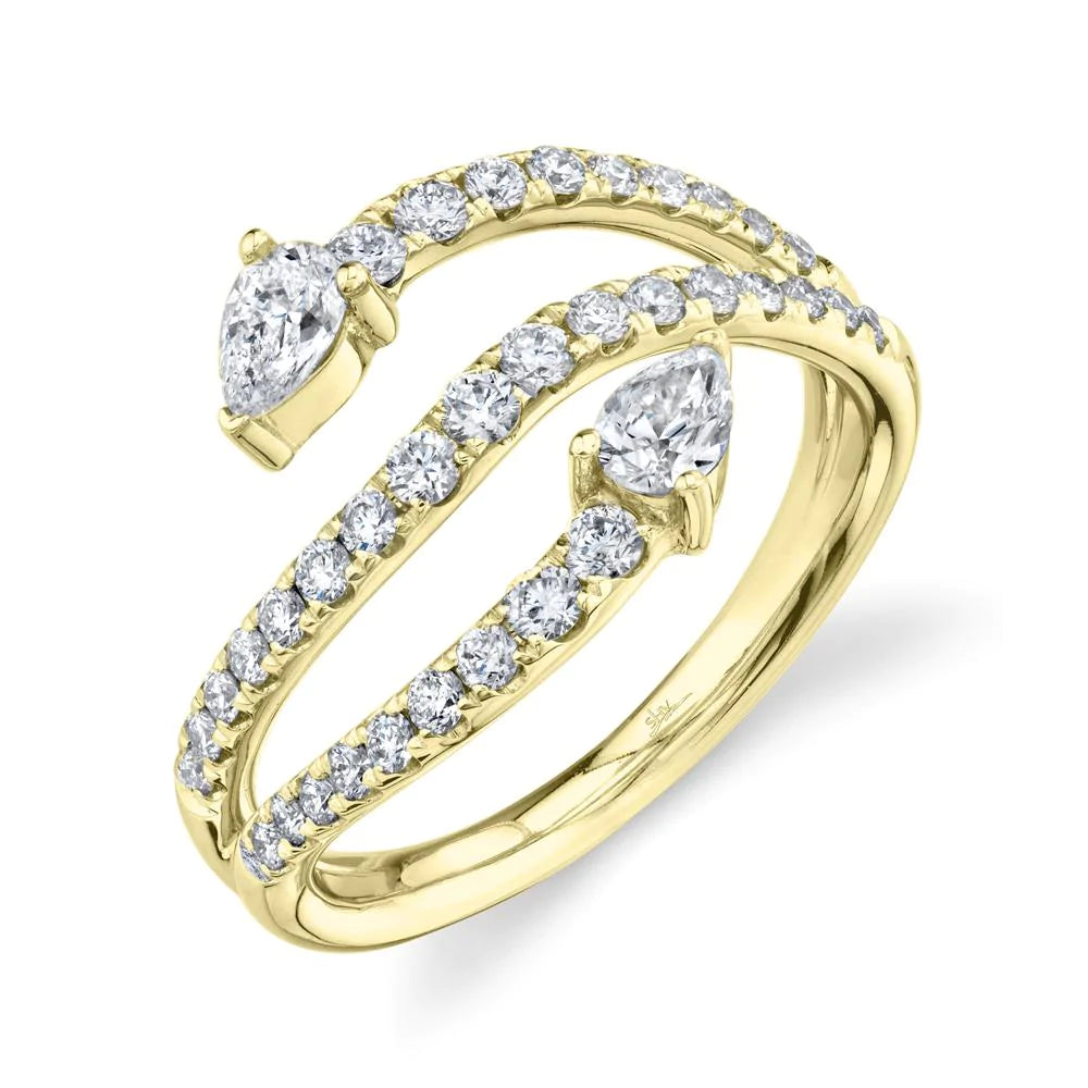 14K GOLD DIAMOND REESA RING – Jen K Online