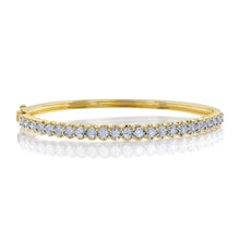 14K GOLD DIAMOND AMY BANGLE