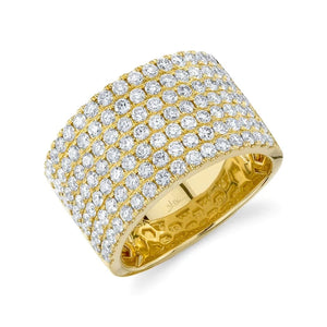 14K GOLD DIAMOND CIGAR BAND