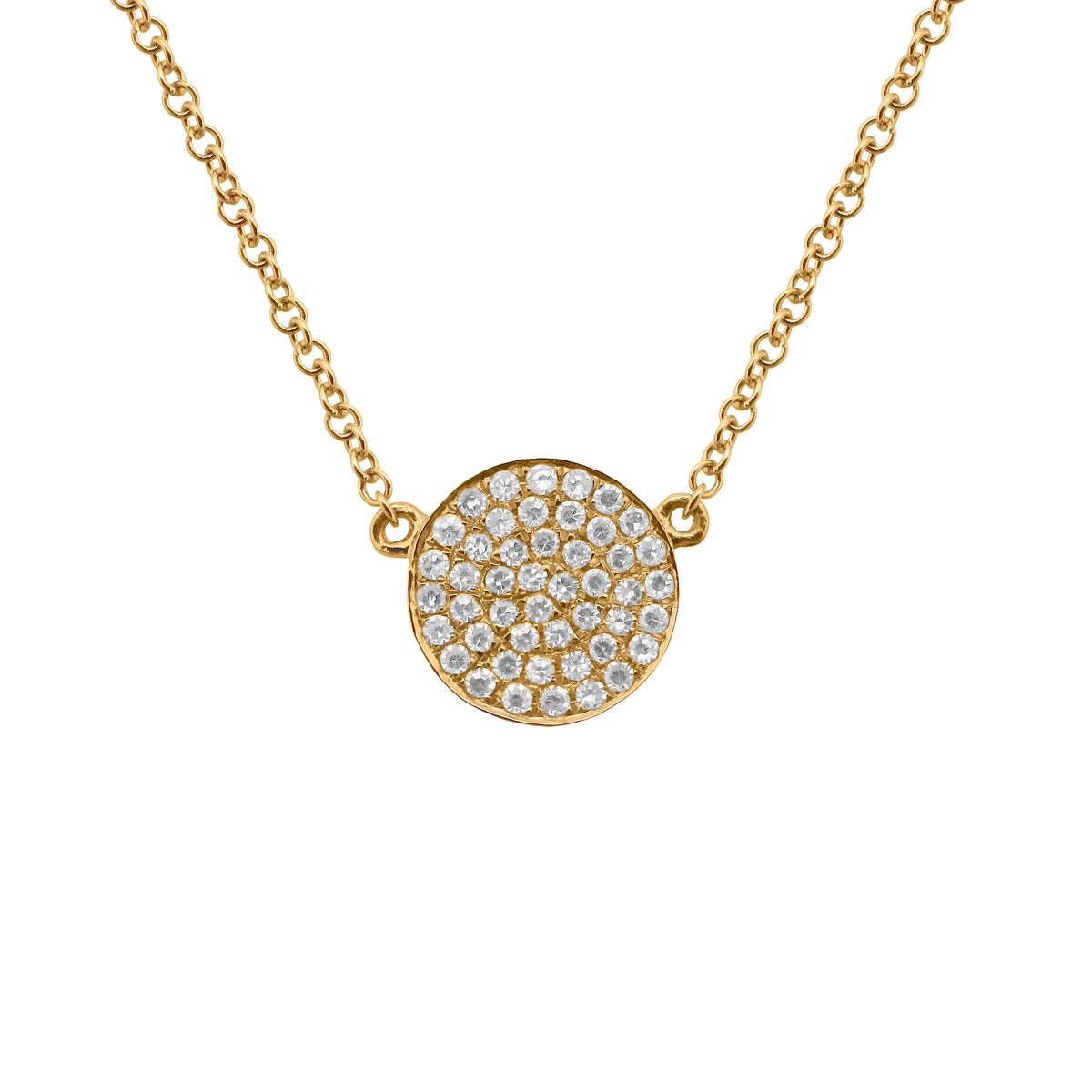 14K GOLD DIAMOND BRYNN NECKLACE – Jen K Online