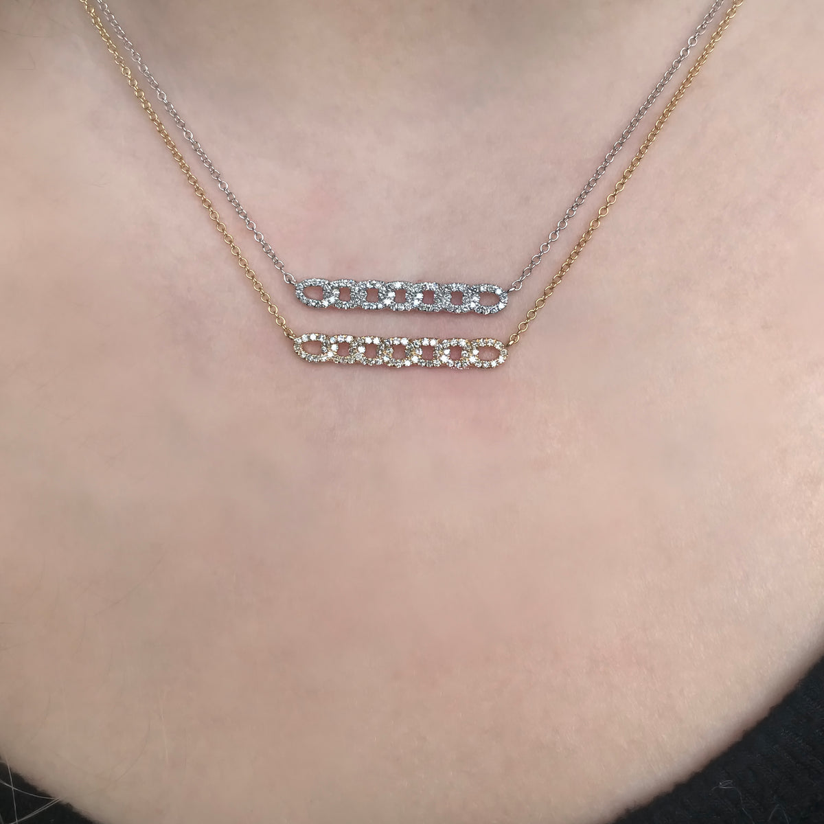 14K GOLD DIAMOND KAITLYN NECKLACE – Jen K Online