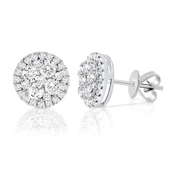 14K GOLD DIAMOND DEBBIE EARRINGS