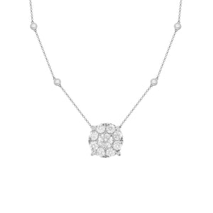 14K GOLD DIAMONDS BY THE YARD SMALL BELLA NECKLACE