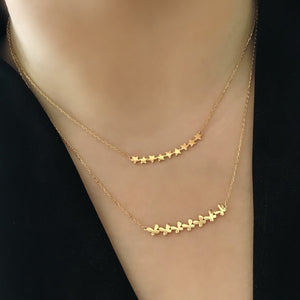 14K GOLD OLIVIA STAR NECKLACE