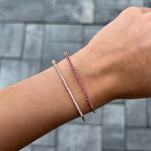 14K GOLD RUBY RACHEL BANGLE