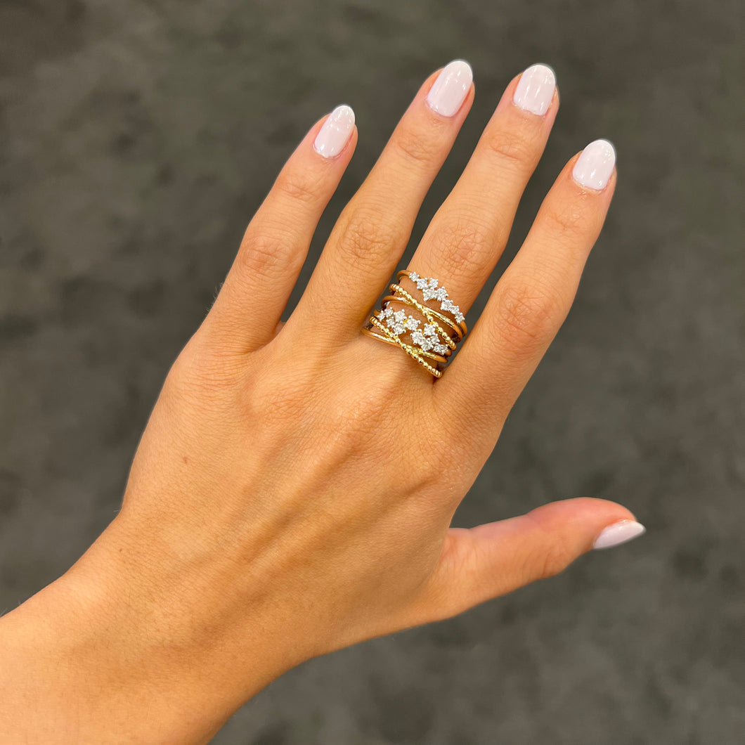 14K GOLD DIAMOND ALICIA RING – Jen K Online