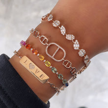 14K GOLD DIAMOND JORDYN LOVE BRACELET