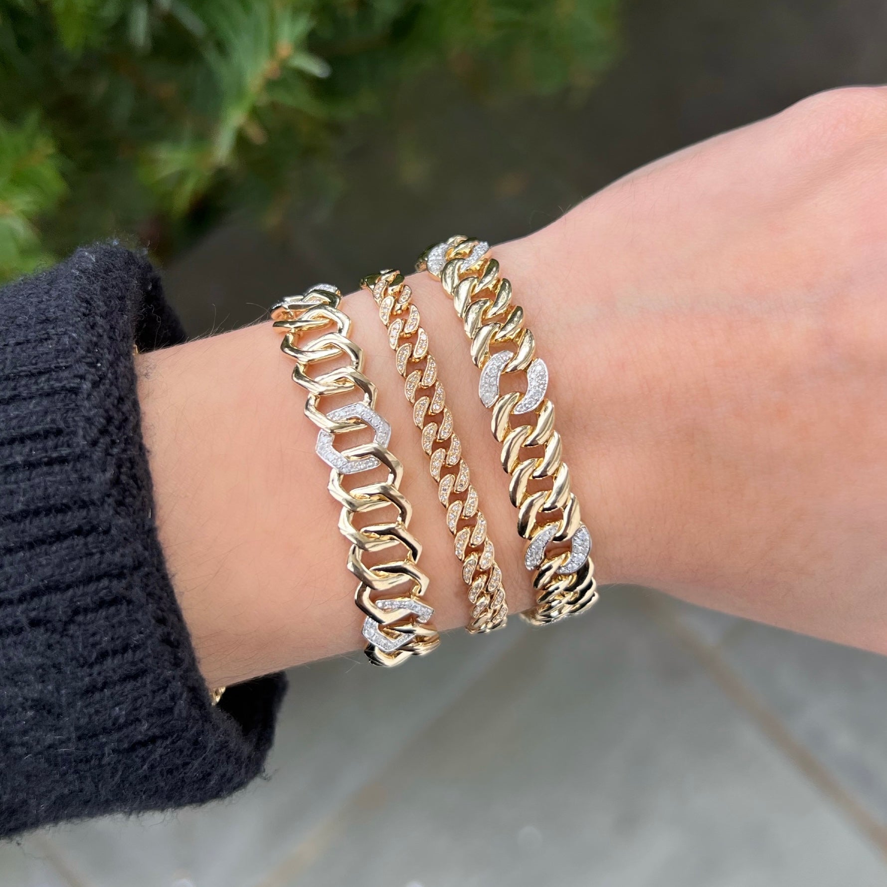 Carrie Bracelet Gold – THE SILVER COLLECTIVE