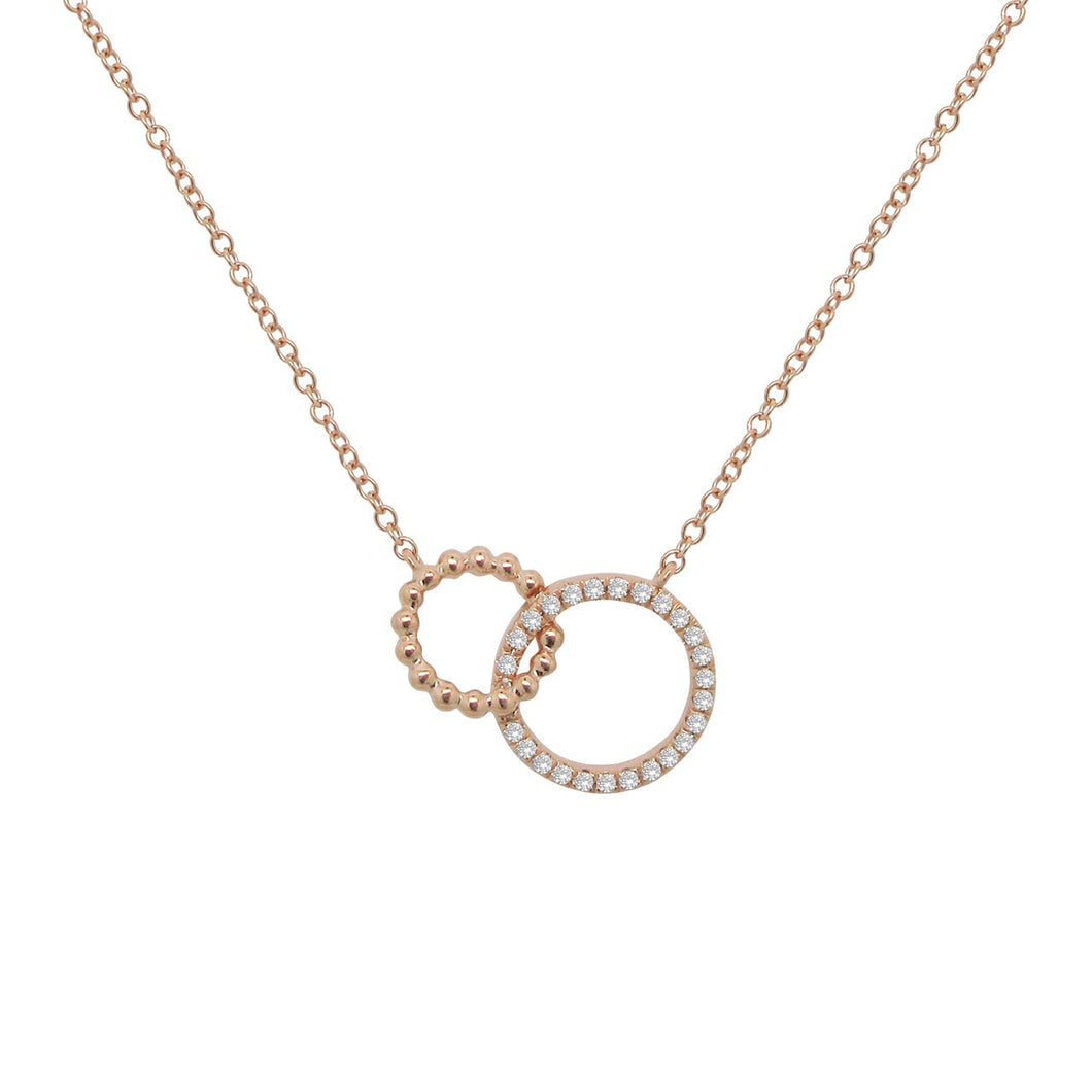14K GOLD DIAMOND TOVA NECKLACE