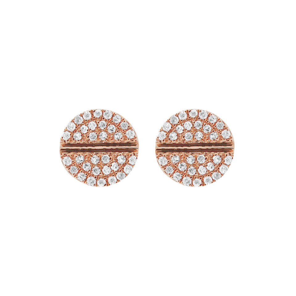 14K GOLD DIAMOND LEXI STUDS