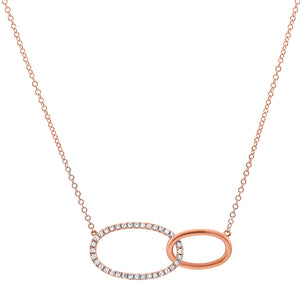 14K GOLD DIAMOND LAYLA NECKLACE