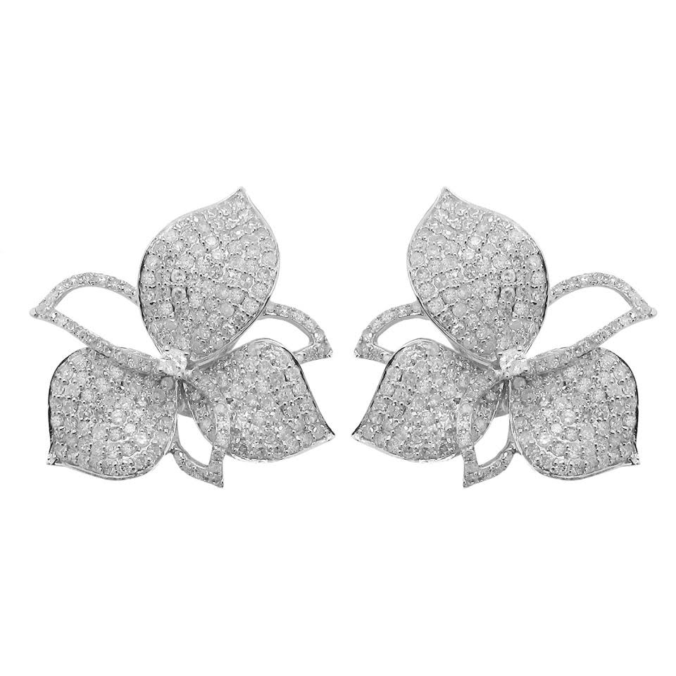 14K GOLD DIAMOND MERYL EARRINGS