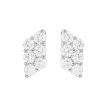 14K GOLD DIAMOND BETH STUDS