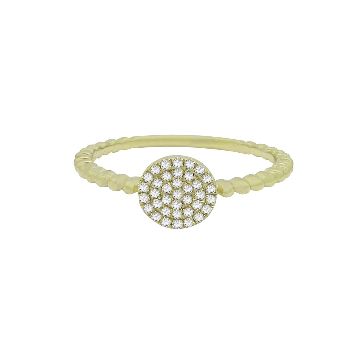 14K GOLD DIAMOND GOLDA RING – Jen K Online